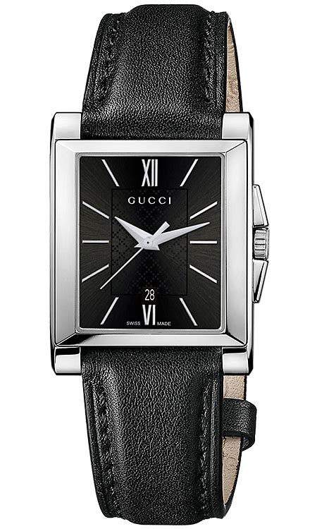 gucci rectangular g watch|Gucci g watch with diamonds.